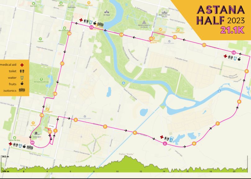 Две тысячи бегунов примут участие в Astana Half 2023