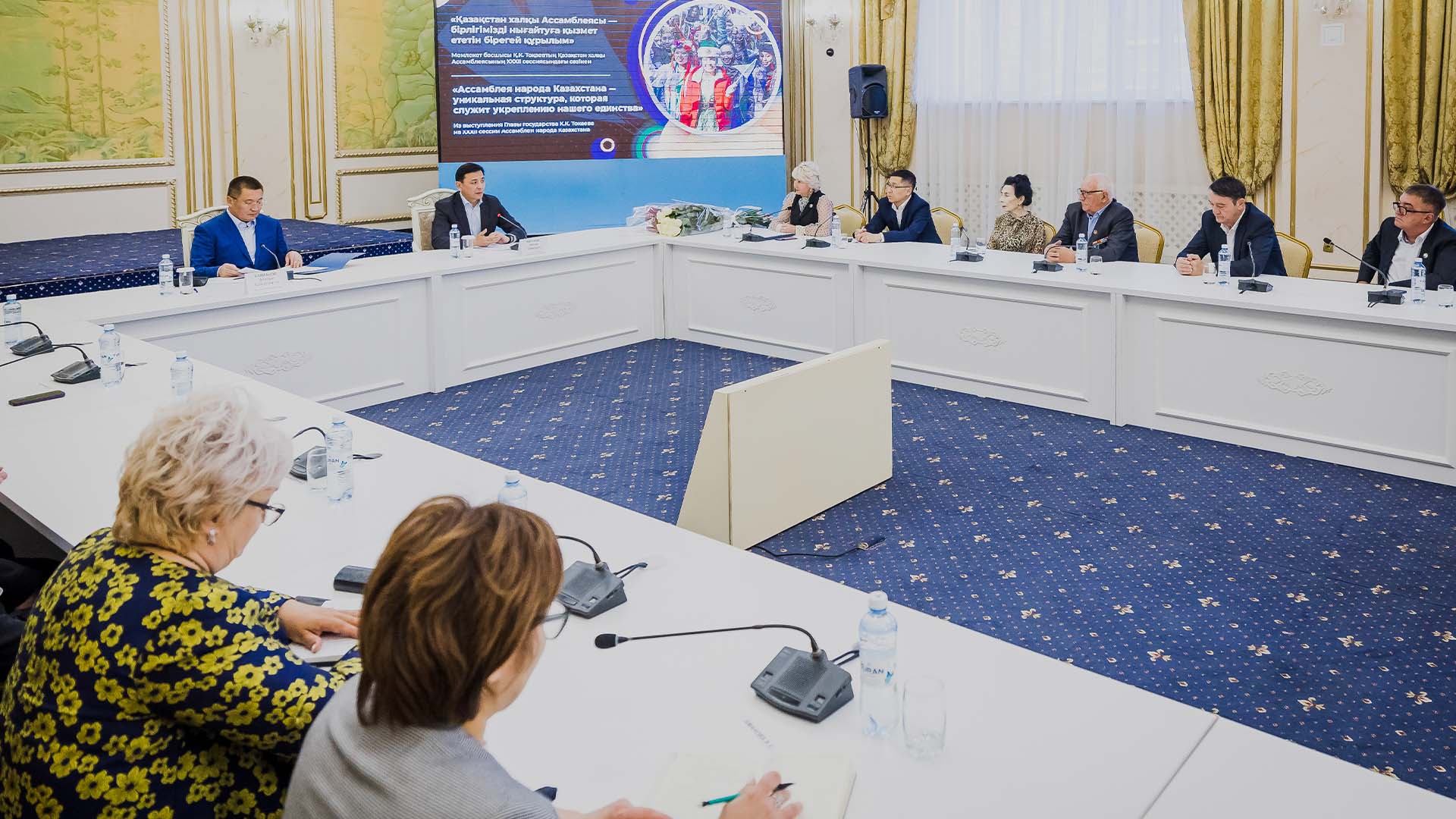 Вице-премьер Алтай Кульгинов встретился с представителями АНК Павлодарской области