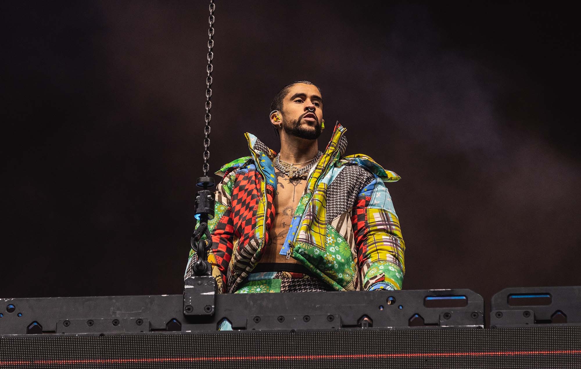 Bad Bunny показал фотографии травм, полученных в боях WWE — Fil
