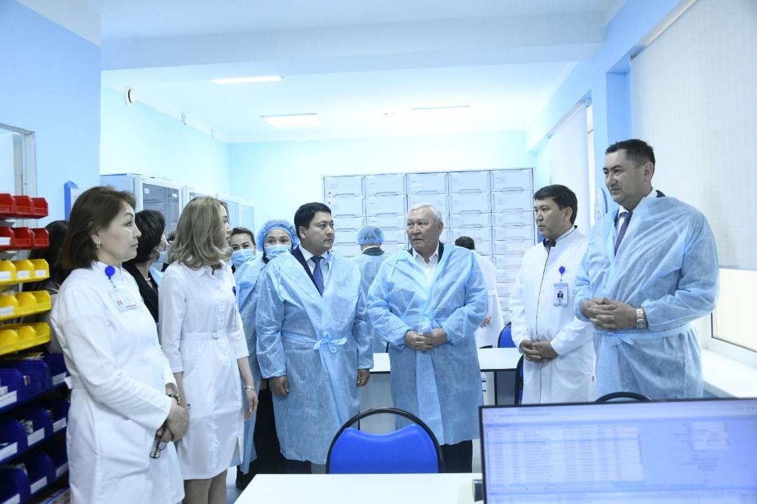 Новое инновационное отделение открыли в больнице Астаны