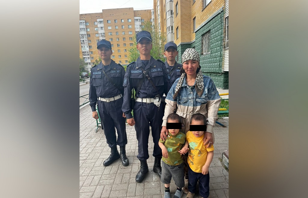 Троих детей нашли и вернули столичные гвардейцы