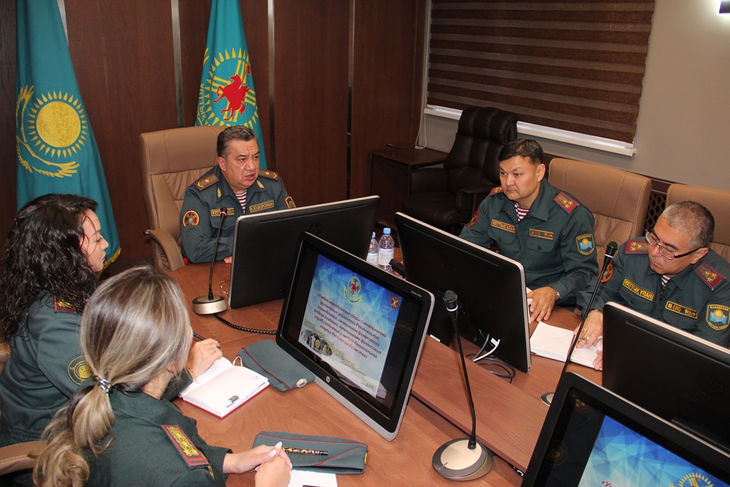 Военные финансисты Национальной гвардии обменялись опытом