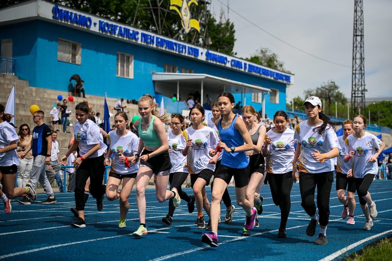 Забег Fun Run: «Азиатские игры для всех» в сердце Алматы