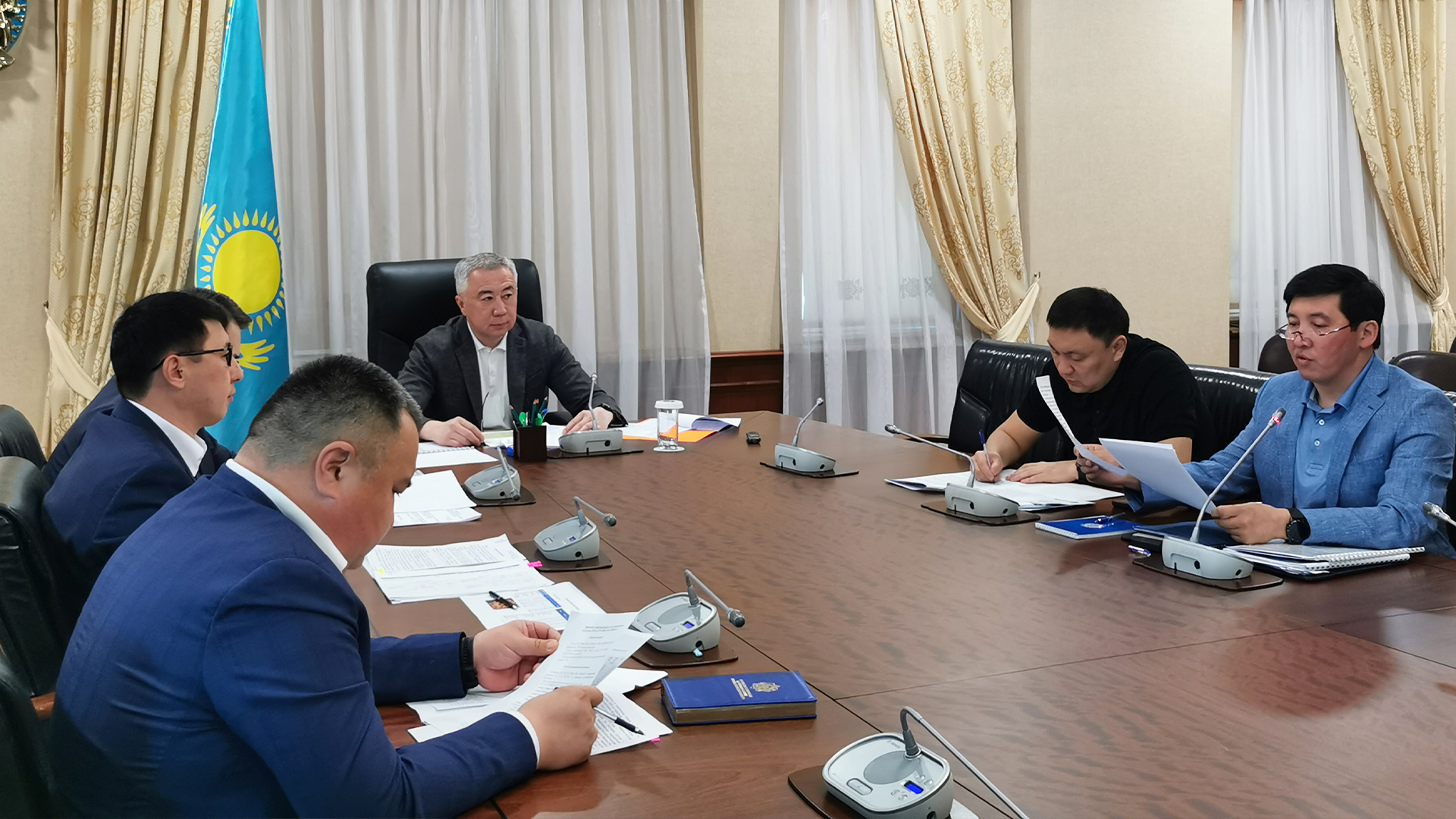 Мобильная группа приступила к круглосуточному дежурству на рынке «Алтын Орда»