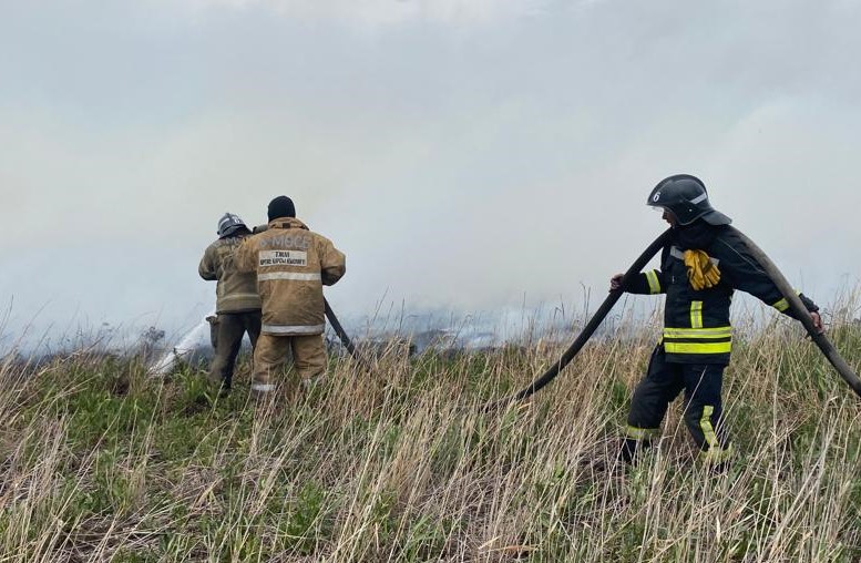 Пожар в Астане локализован — ДЧС