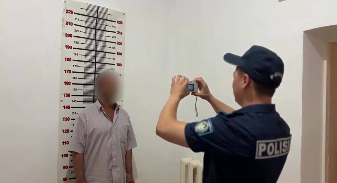 Большую группу трудовых мигрантов задержали на одном из строительных объектов Текели