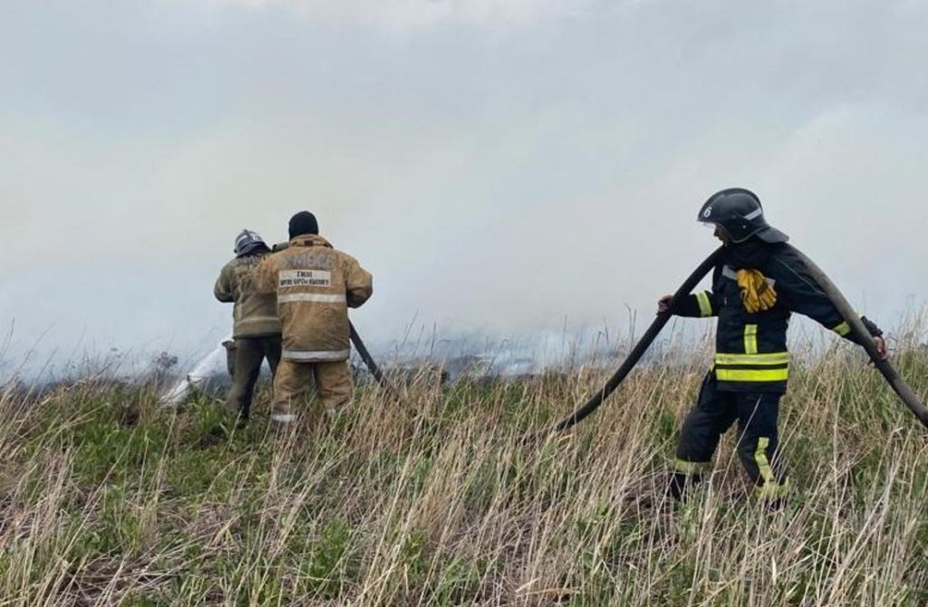 Пожар в Астане локализован