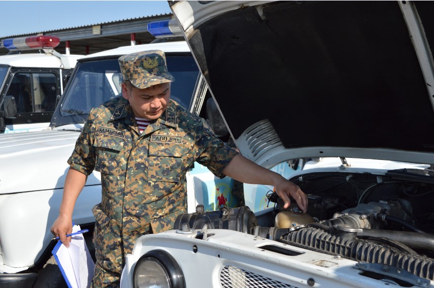 Проверка вооружения и военной техники