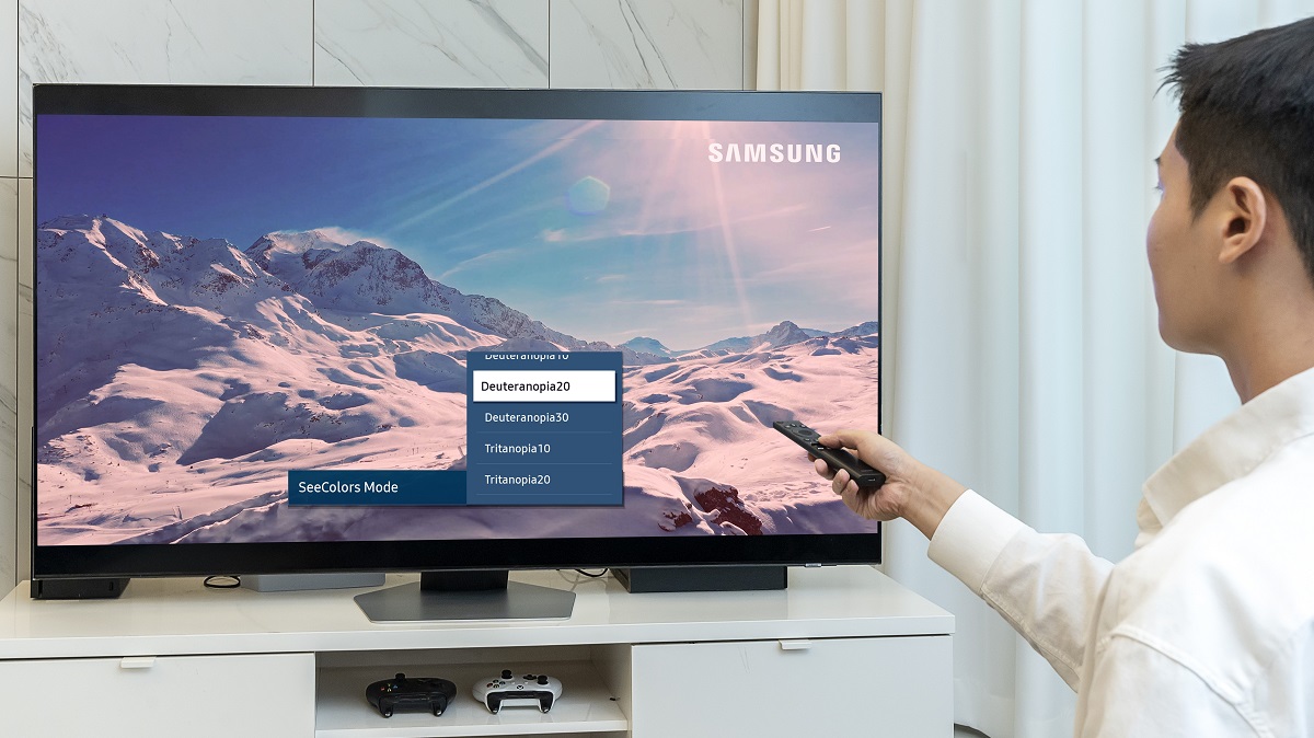 Samsung представляет режим SeeColors в линейке телевизоров и мониторов 2023 года для пользователей с нарушениями цветового зрения