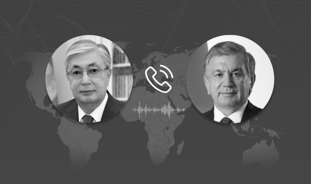 Состоялся телефонный разговор Токаева с Президентом Узбекистана 