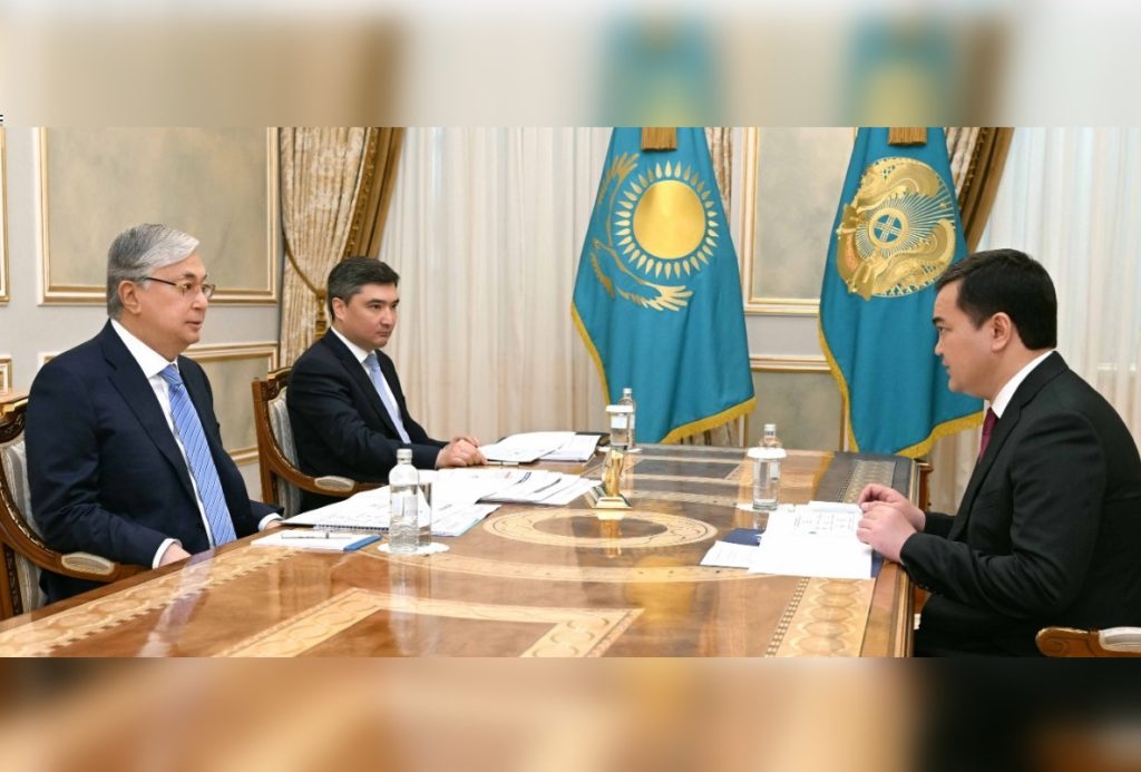 Токаев принял акима Астаны