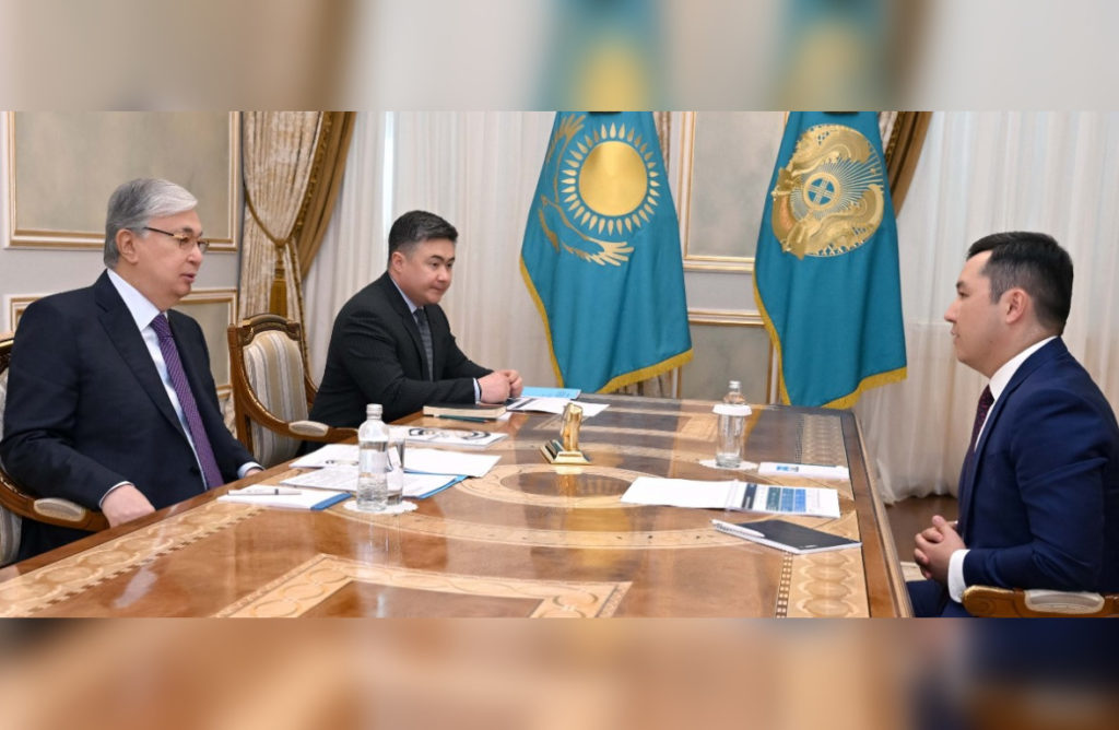 Токаев принял управляющего Международным финансовым центром «Астана»