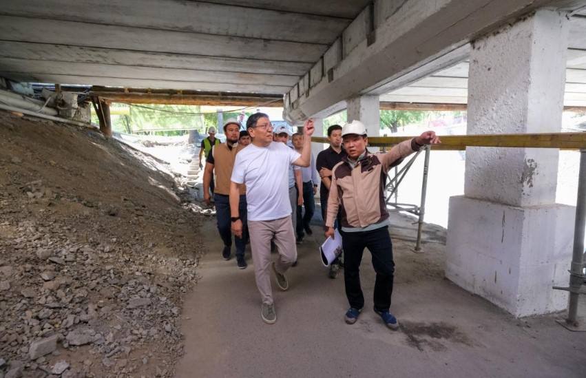 Мост через реку Есентай в новом облике: Чего ждать от завершения реконструкции?