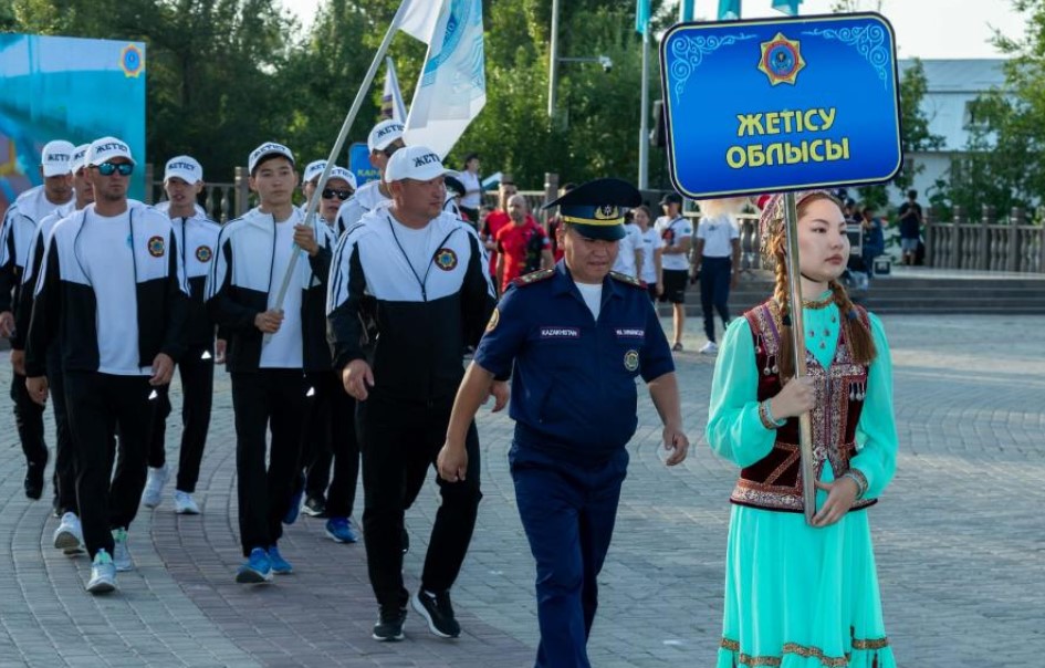 Стартовал летний чемпионат РК по пожарно-спасательному спорту
