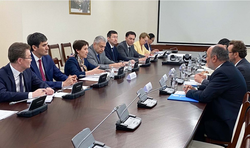Тамара Дуйсенова и представители ЮНИСЕФ обсудили вопросы улучшения качества жизни детей