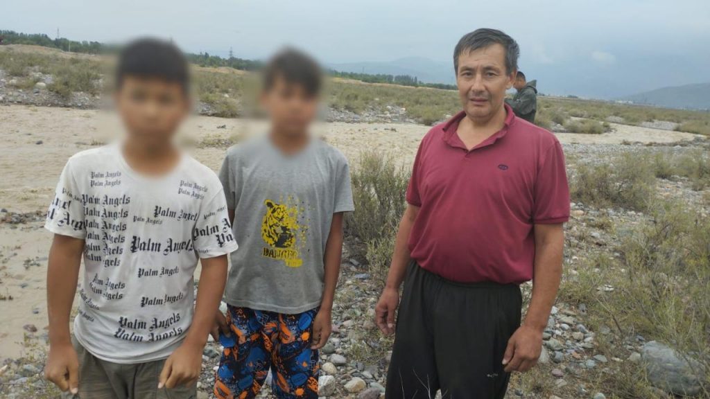 В Алматинской области спасены двое детей