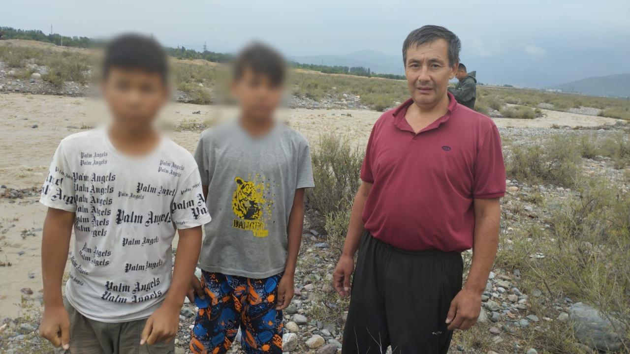 В Алматинской области спасены двое детей