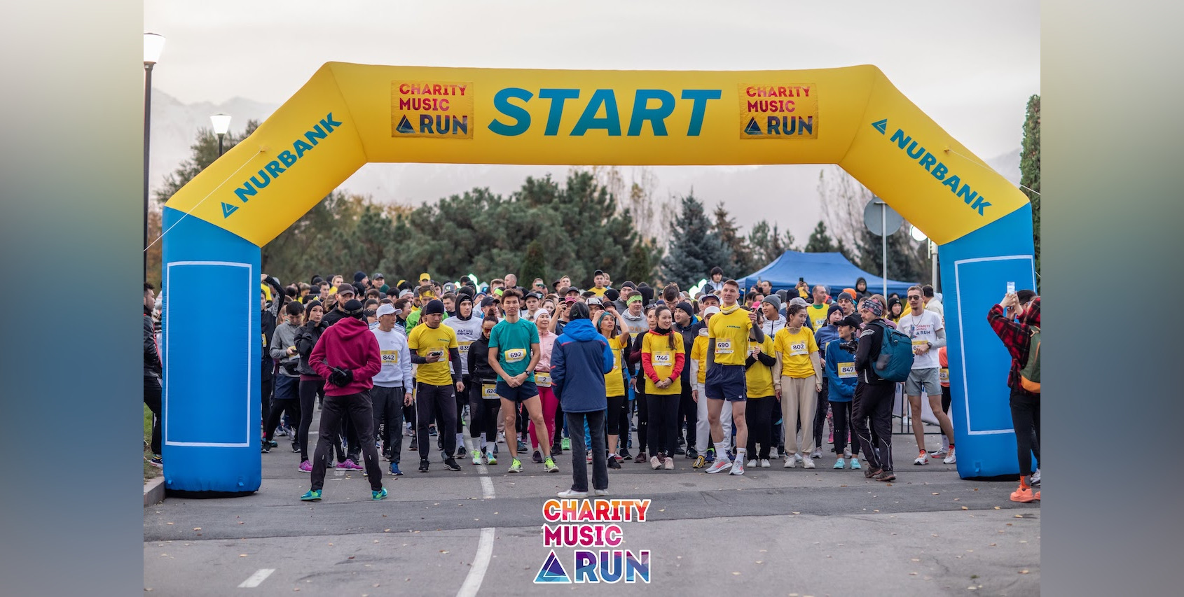 Charity Music Run 2023: Благотворительный музыкальный забег в Алматы