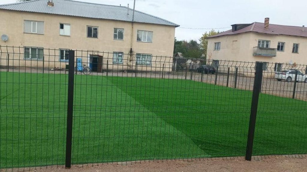 Детские площадки устанавливают в селе Актогай Карагандинской области