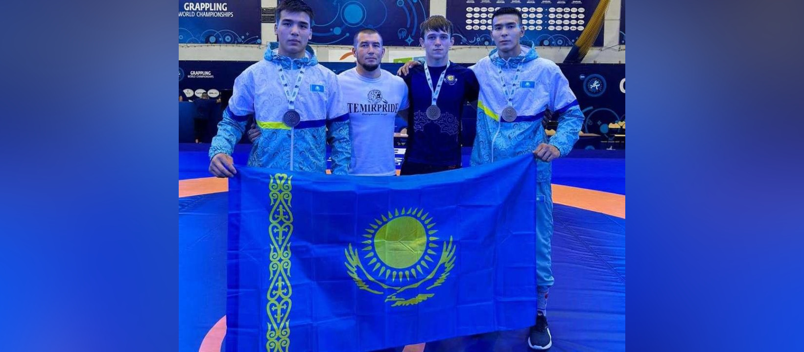 Карагандинцы завоевали три медали на чемпионате мира по грепплингу в Варшаве