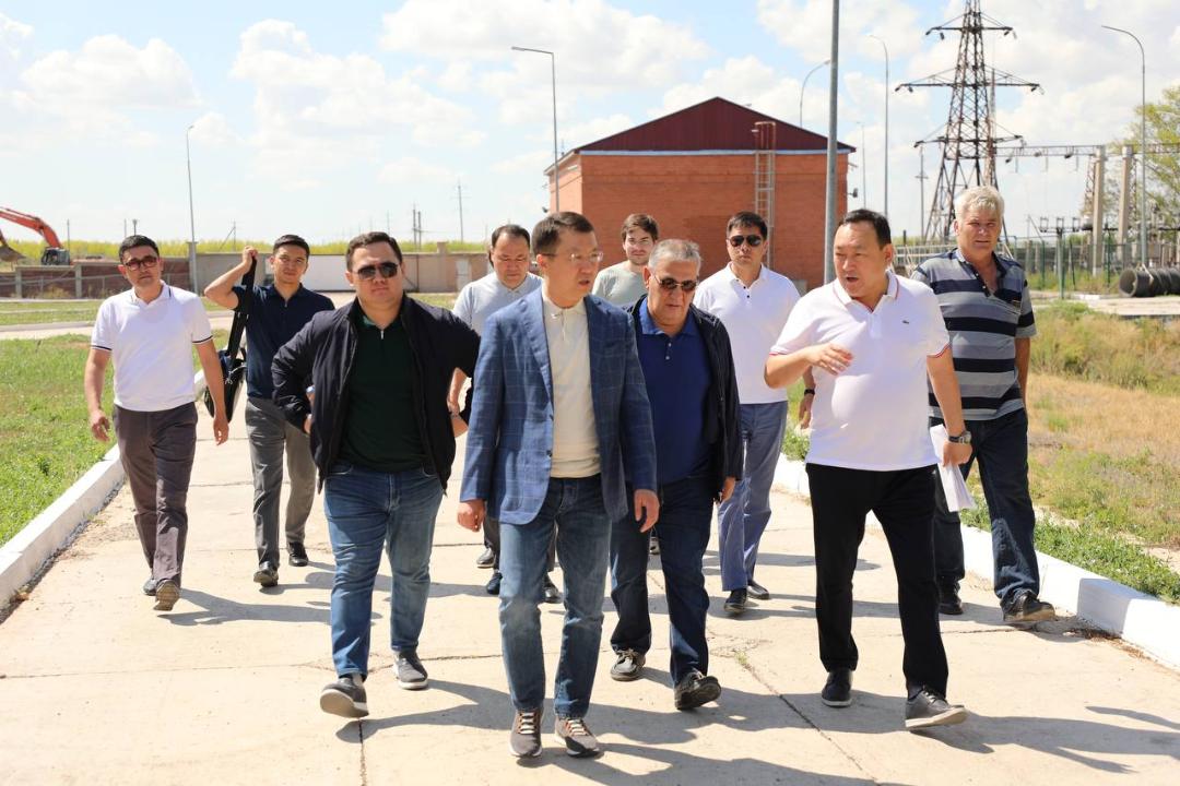 Марат Карабаев проверил объекты водоснабжения в Астане