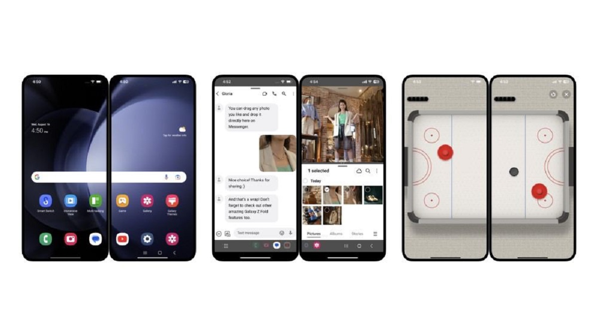 «Не Android» пользователи тестируют функционал Galaxy Z Flip5 и Z Fold5 с помощью приложения Try Galaxy