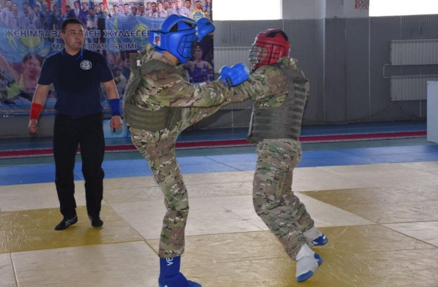 Чемпионат по армейскому рукопашному бою прошел в рамках спартакиады Вооруженных сил