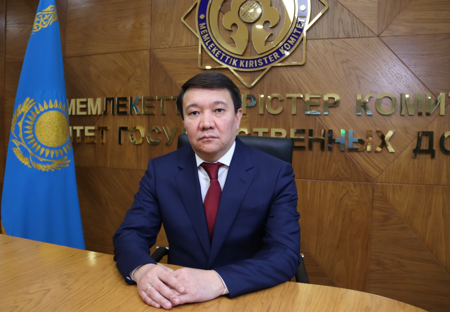 Жандос Дуйсембиев назначен председателем  Комитета государственных доходов