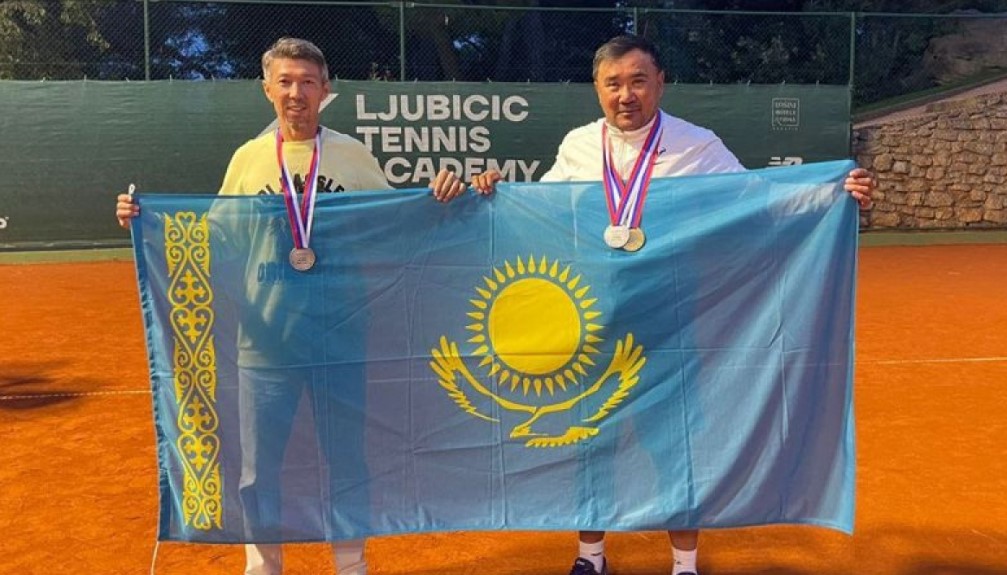 Казахстанец стал чемпионом мира по теннису среди журналистов