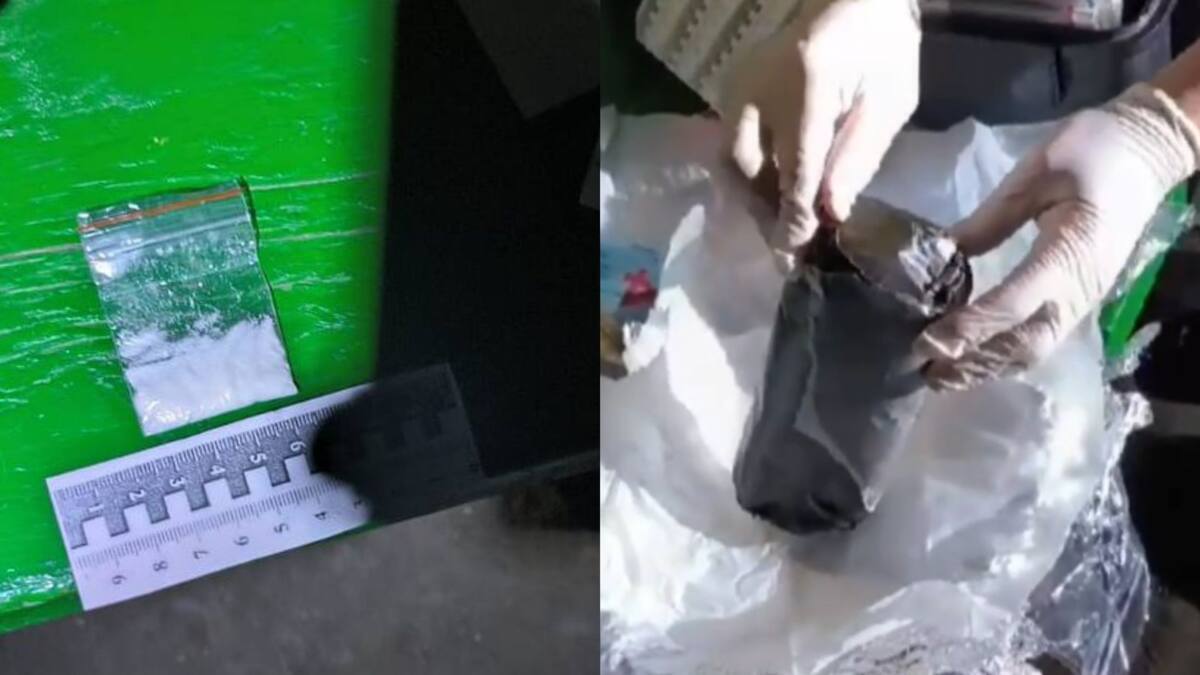 Наркозакладчика с поличным задержали полицейские Костанайской области