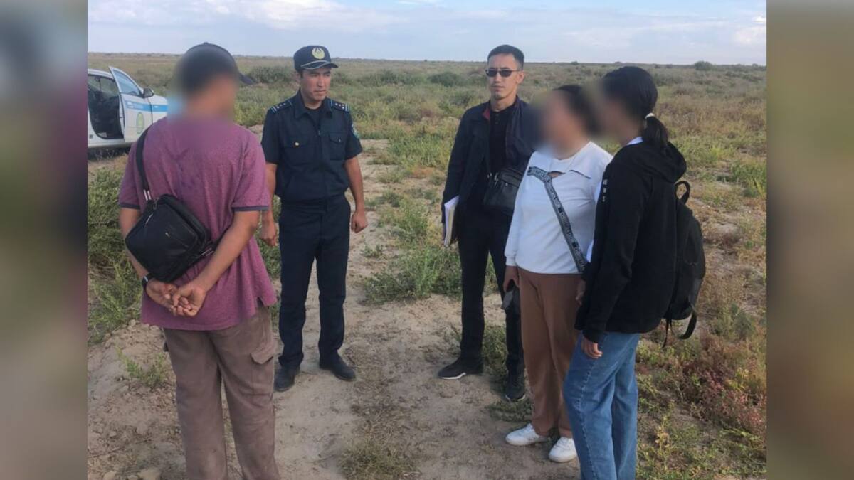 Пропавшую школьницу нашли полицейские Туркестанской области
