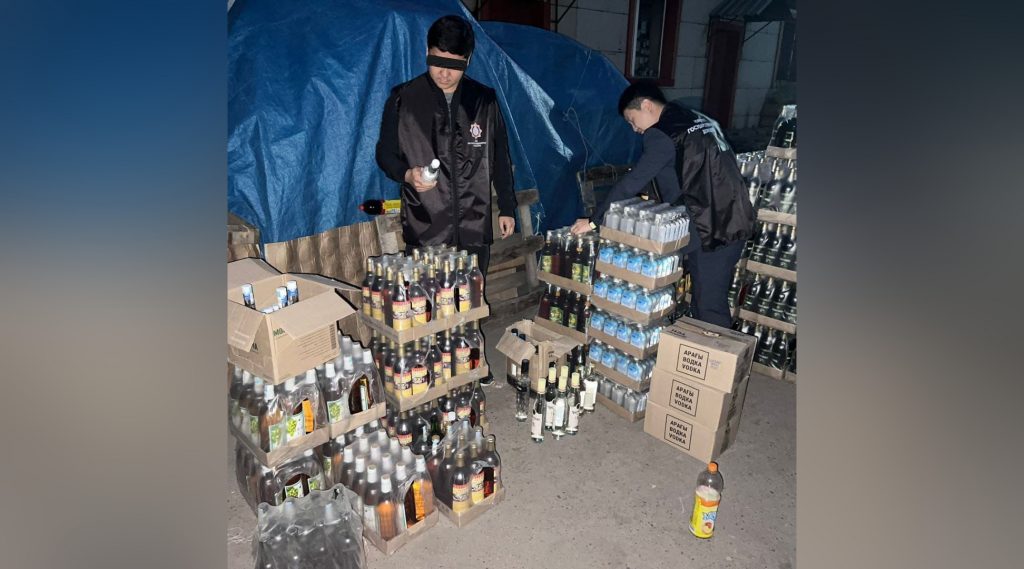 Рейды в Караганде: Операции по борьбе с нелегальной алкогольной продукцией