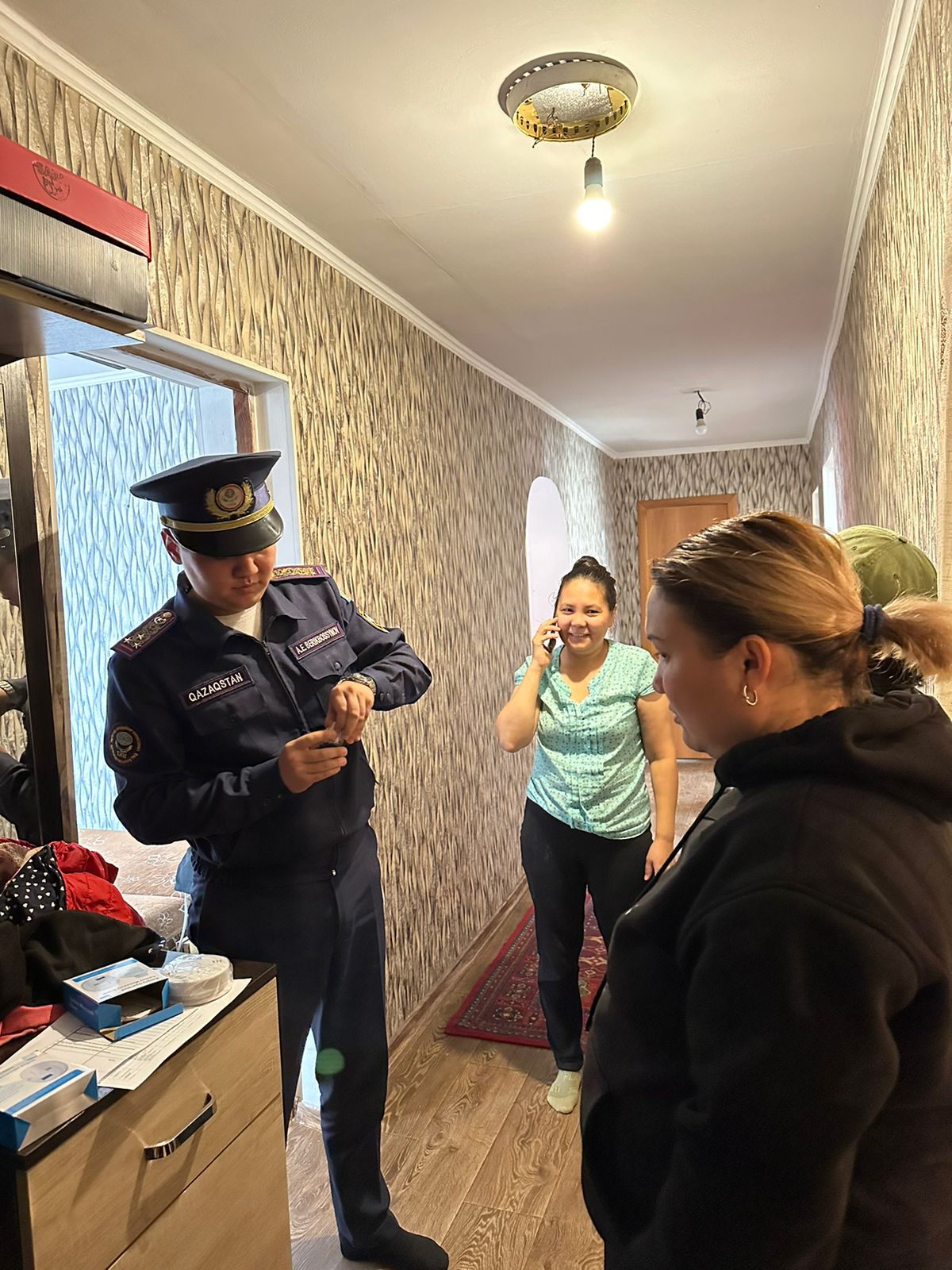 В Астане в жилых домах установили датчики, предупреждающие о пожаре