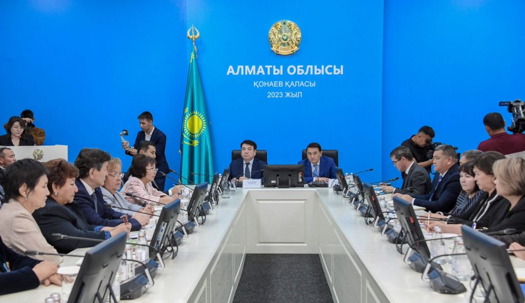 Министр просвещения посетил Алматинскую область и обозначил приоритетные задачи в образовании