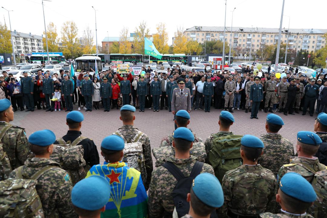 Десантники возвращаются домой
