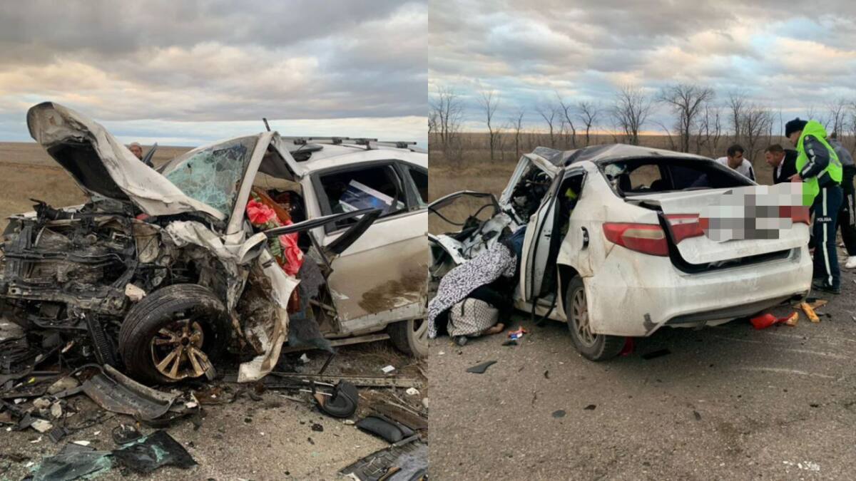 Два иностранца и пассажир погибли в результате ДТП на трассе Самара – Шымкент