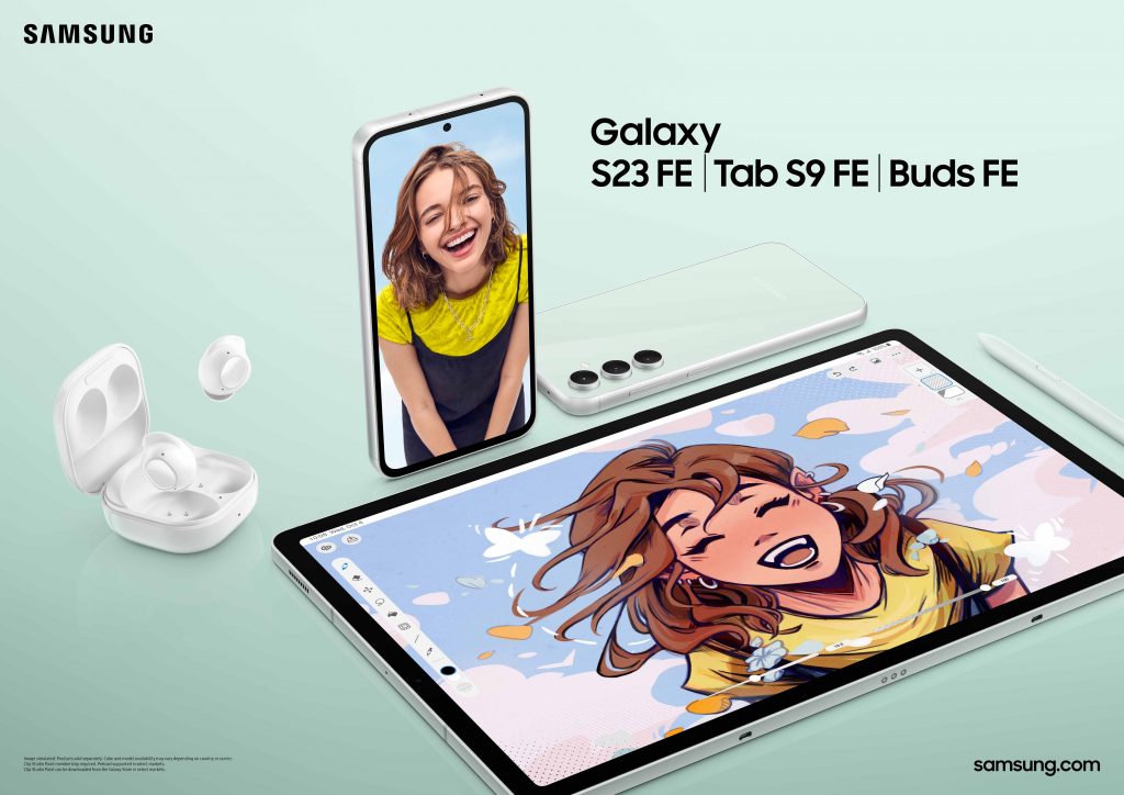 Samsung Galaxy S23 FE, Galaxy Tab S9 FE и Galaxy Buds FE: передовые функции для большего числа пользователей