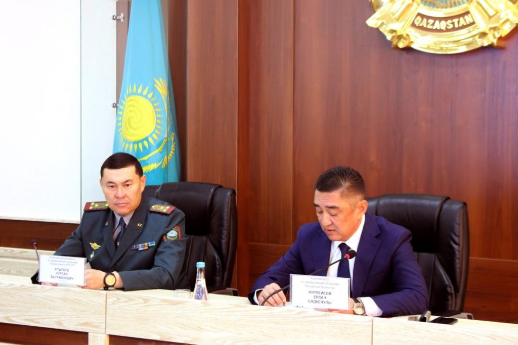 Новый начальник ДЧС Алматы — полковник Нурлан Атыгаев