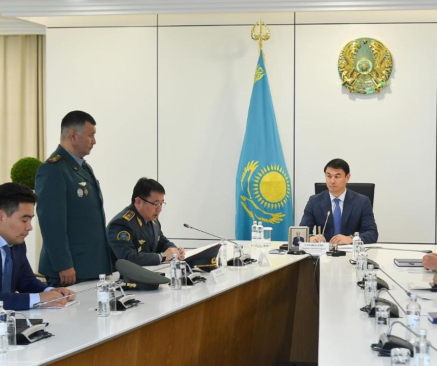 Новым начальником ДЧС Туркестанской области стал Аскар Тулешев