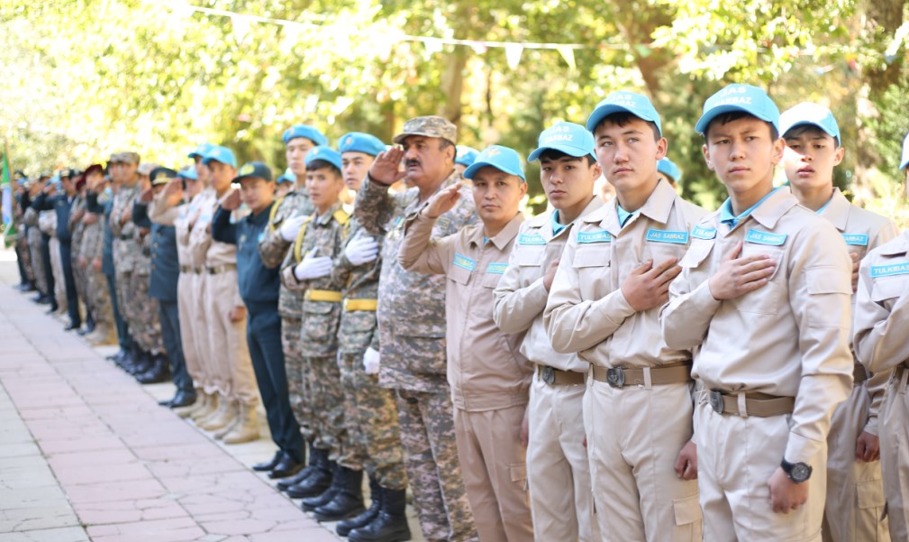 Почти как в армии: В Туркестанской области прошли военно-спортивные игры
