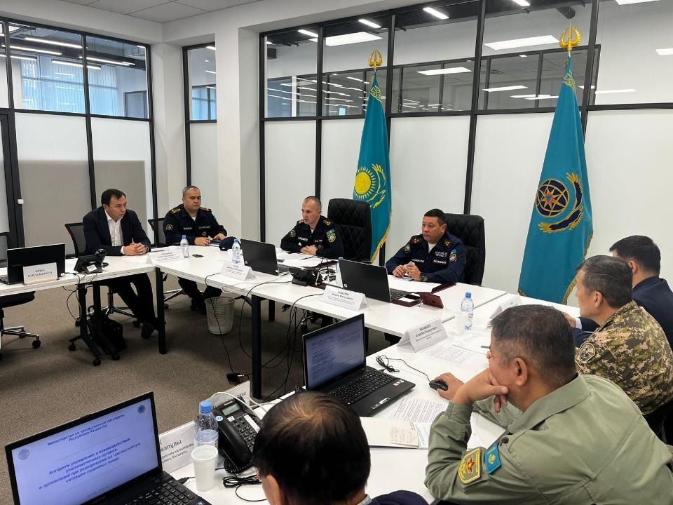 Пожарно-тактические учения: проведена штабная тренировка с привлечением  государственных органов