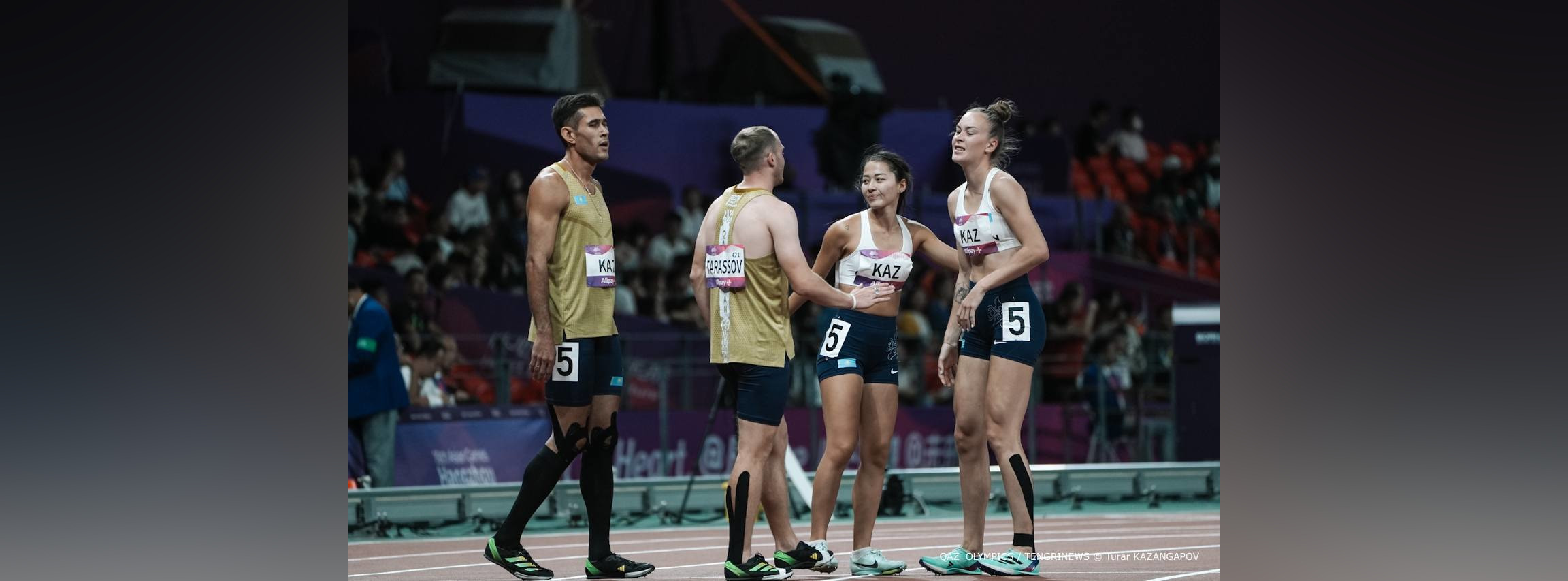 Сборная Казахстана выиграла бронзовую медаль в смешанной эстафете