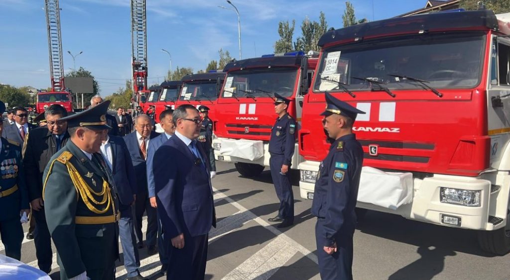 Спасатели Алматинской области получили новую спецтехнику