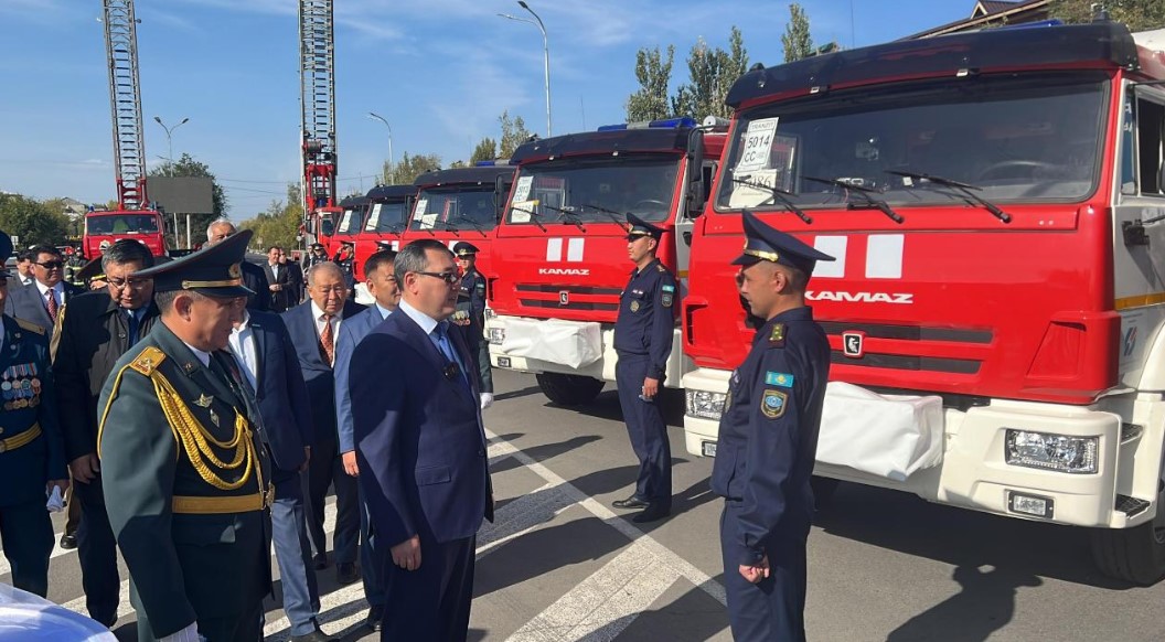 Спасатели Алматинской области получили новую спецтехнику