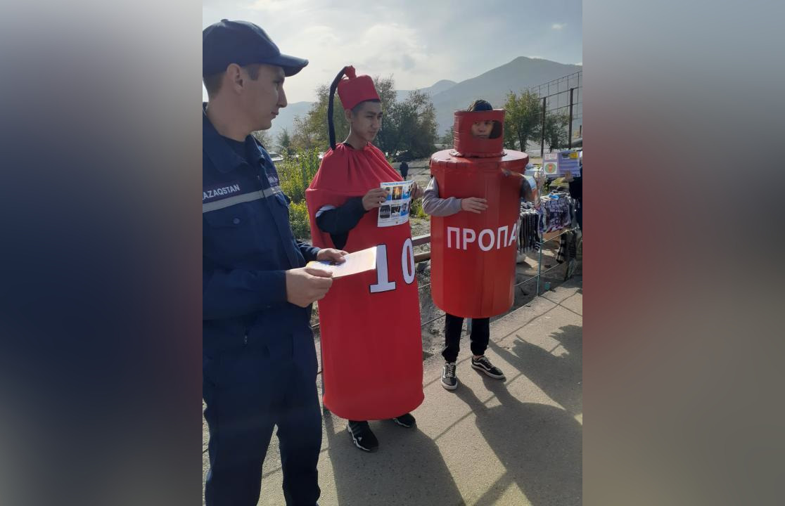 В Алматинской области растет количество несчастных случаев с газовыми баллонами
