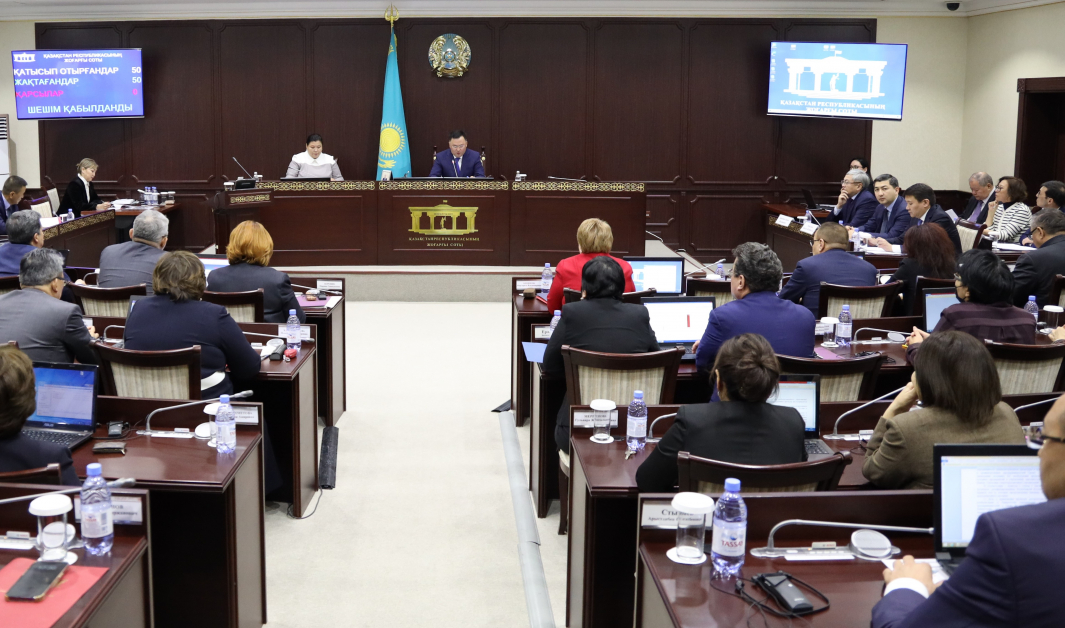Рассмотрен проект нормативного постановления Верховного Суда  по применению законодательства о реабилитации и банкротстве
