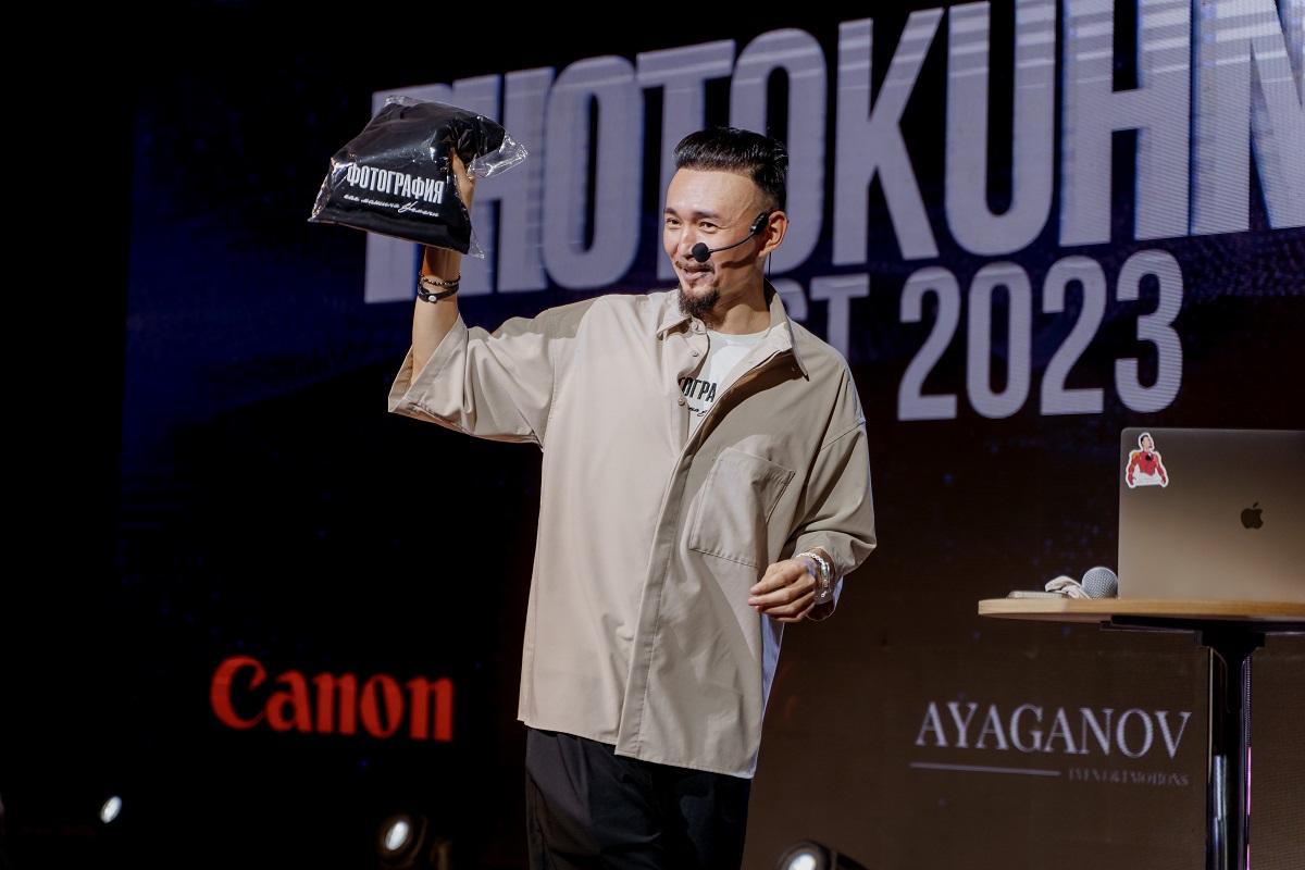 Первым амбассадором компании Canon в Казахстане стал фотограф Аскар Бумага
