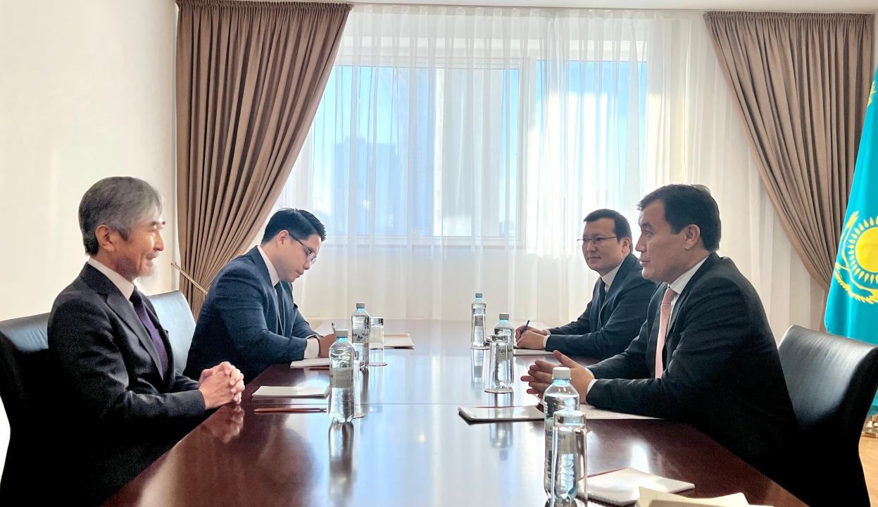 Казахстан и Япония укрепляют многостороннее сотрудничество
