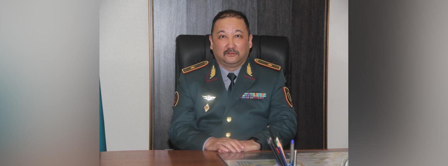 Генерал-майор Арман Жумагалиев — новый командующий «Шығыс» Национальной гвардии РК