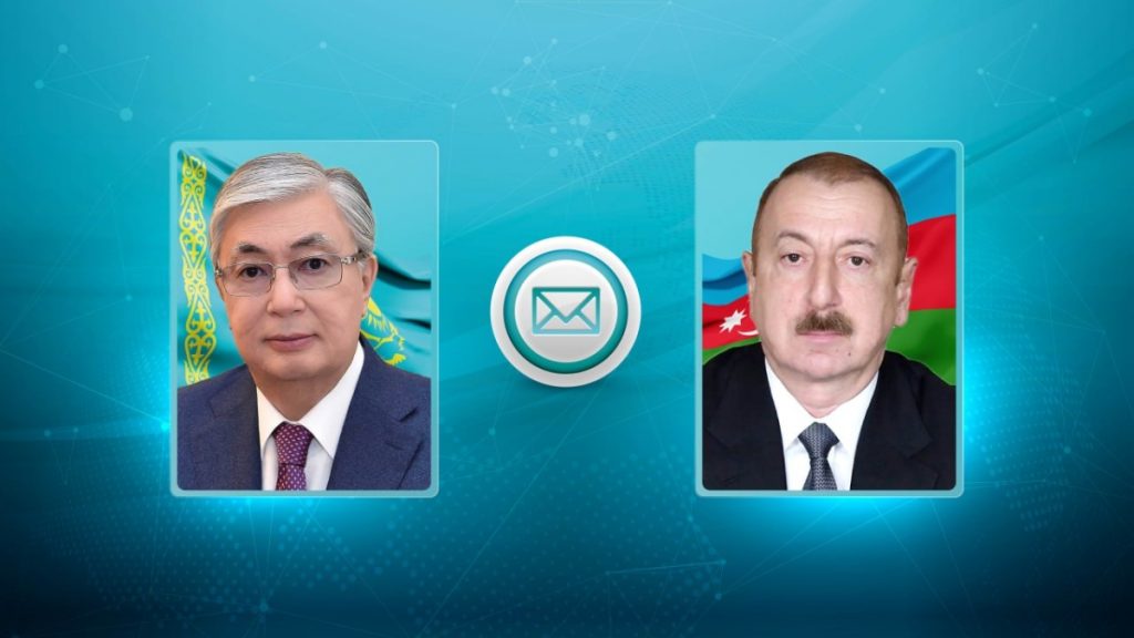 Глава государства направил телеграмму поздравления Президенту Азербайджана Ильхаму Алиеву